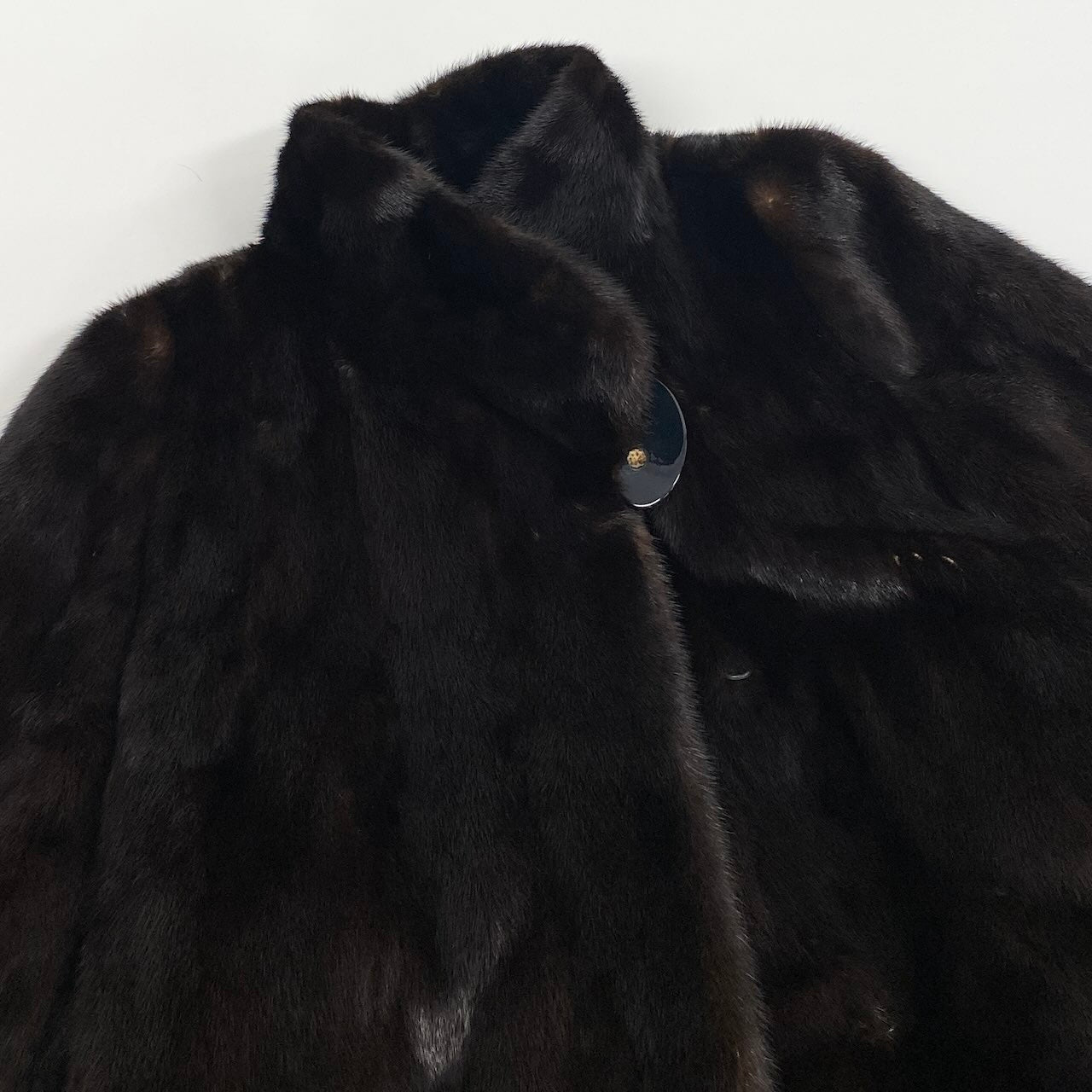 22e13 LONDON LABEL 1670 希少デザイン ダークミンク ロングコート サイズF ダークブラウン 最高級本毛皮 Mink Fur Long Coatt18r