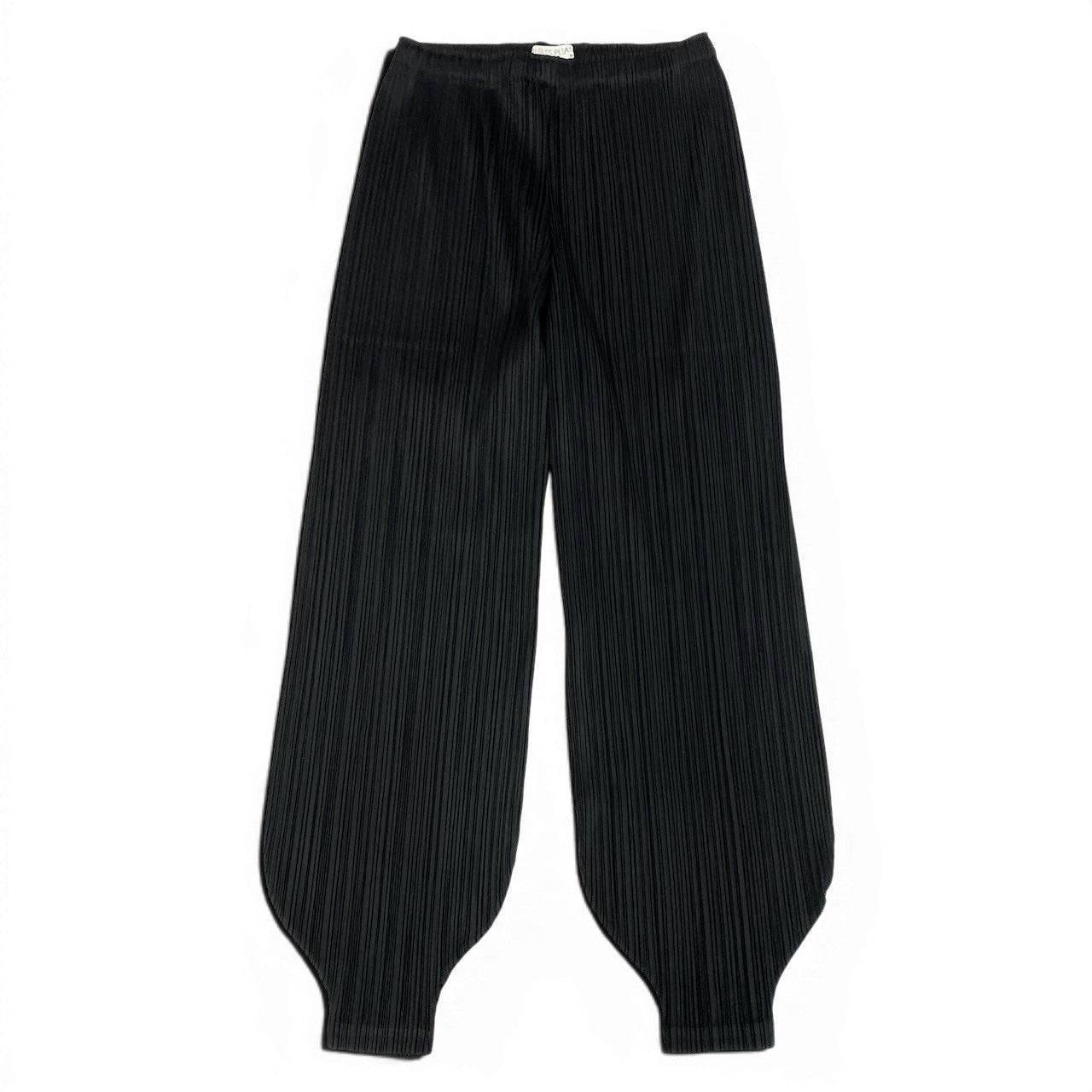 e1 【美品】PLEATSPLEASE ニッカポッカパンツ プリーツパンツ 日本製 PPP13-JF184 1サイズ ブラック ポリエステル100％ レディース 女性用ta1