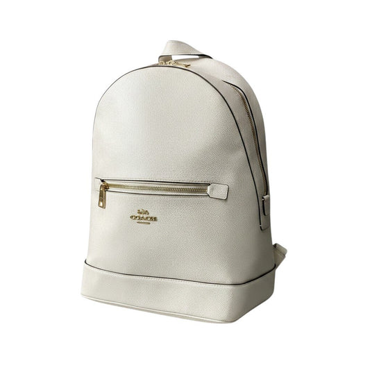 g9 《美品》 COACH コーチ ケンリー レザーリュック Kenley Leather Backpack C5680 ホワイト カバン 鞄t18r