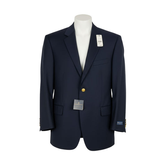 16k10 《新品未使用》 Brooks Brothers ブルックスブラザーズ 金ボタン ブレザー テーラードジャケット 40 ダークネイビー 紺ブレ MADISON FIT スーツ フォーマル タグ付t18r