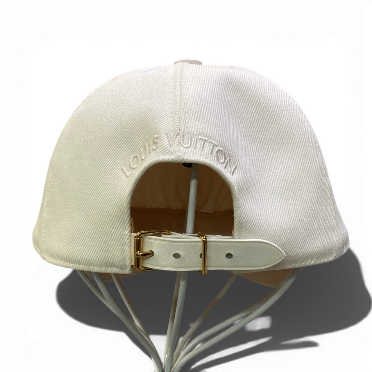 b17 LOUIS VUITTON ルイヴィトン 2023ss ロゴシティ キャップ 帽子 ホワイト メンズ イタリア製