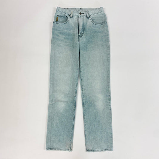 1j27 ARMANI JEANS アルマーニジーンズ 90’s デニムパンツ ジーンズ ジップフライ 28 1/2サイズ ブルー メンズu02t