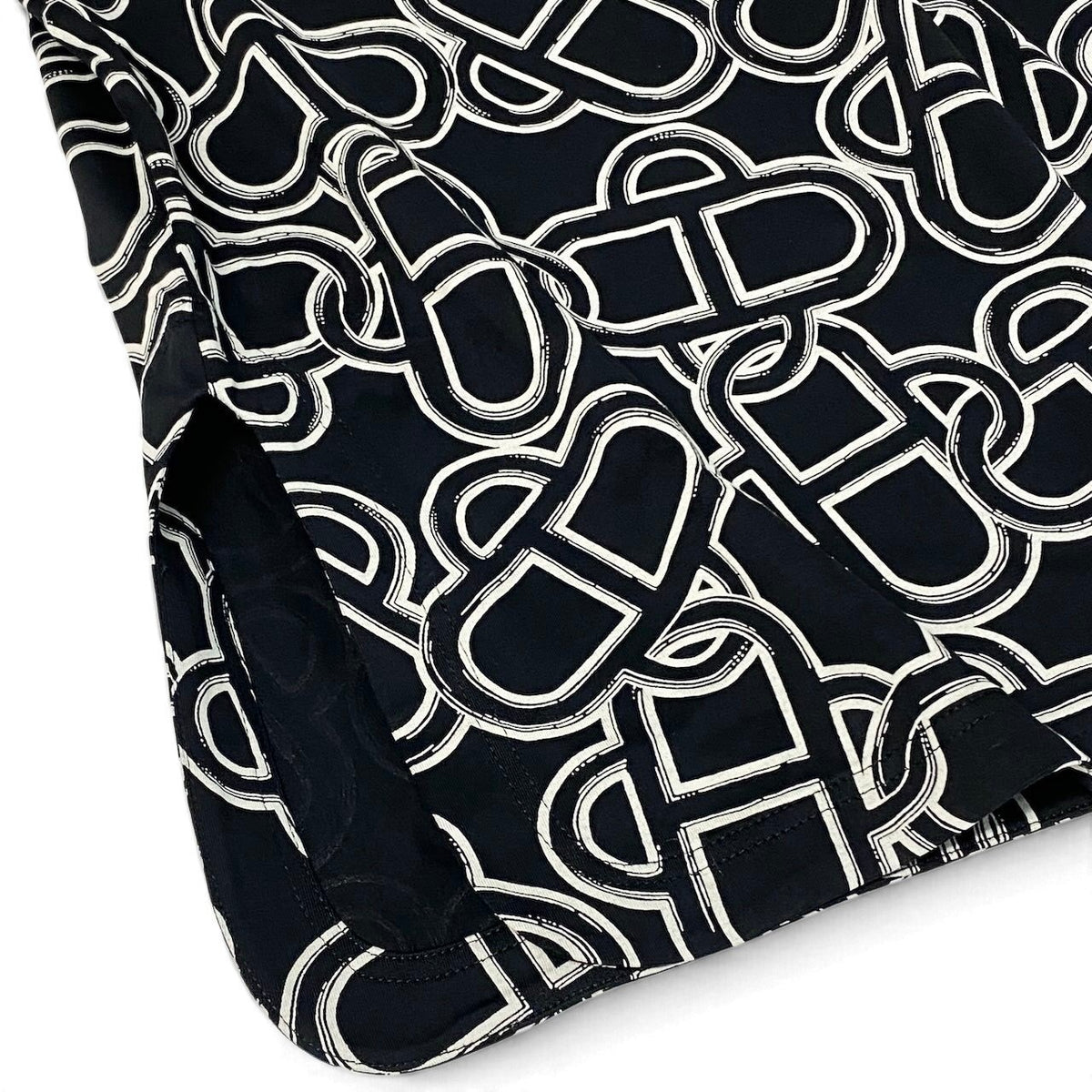 j29 【新品保管品】HERMES 2026年 マキシTシャツ マイヨンエケストル トップス 6H4625DG 34サイズ ブラック コットン100％ メンズ 男性用k02i