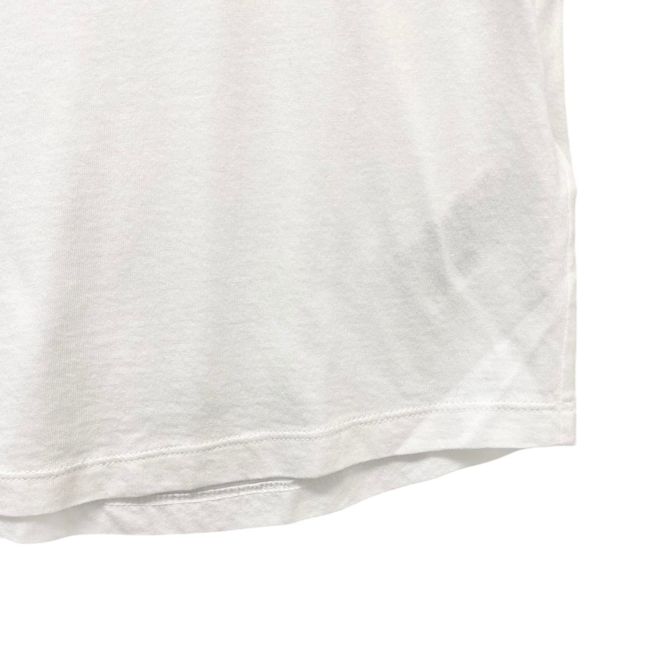 67c31 LAUREN RALPH LAUREN ローレンラルフローレン 半袖Tシャツ Slim Fit スリムフィット 刺繍デザイン トップス Mサイズ ホワイト レディース 女性用u02t