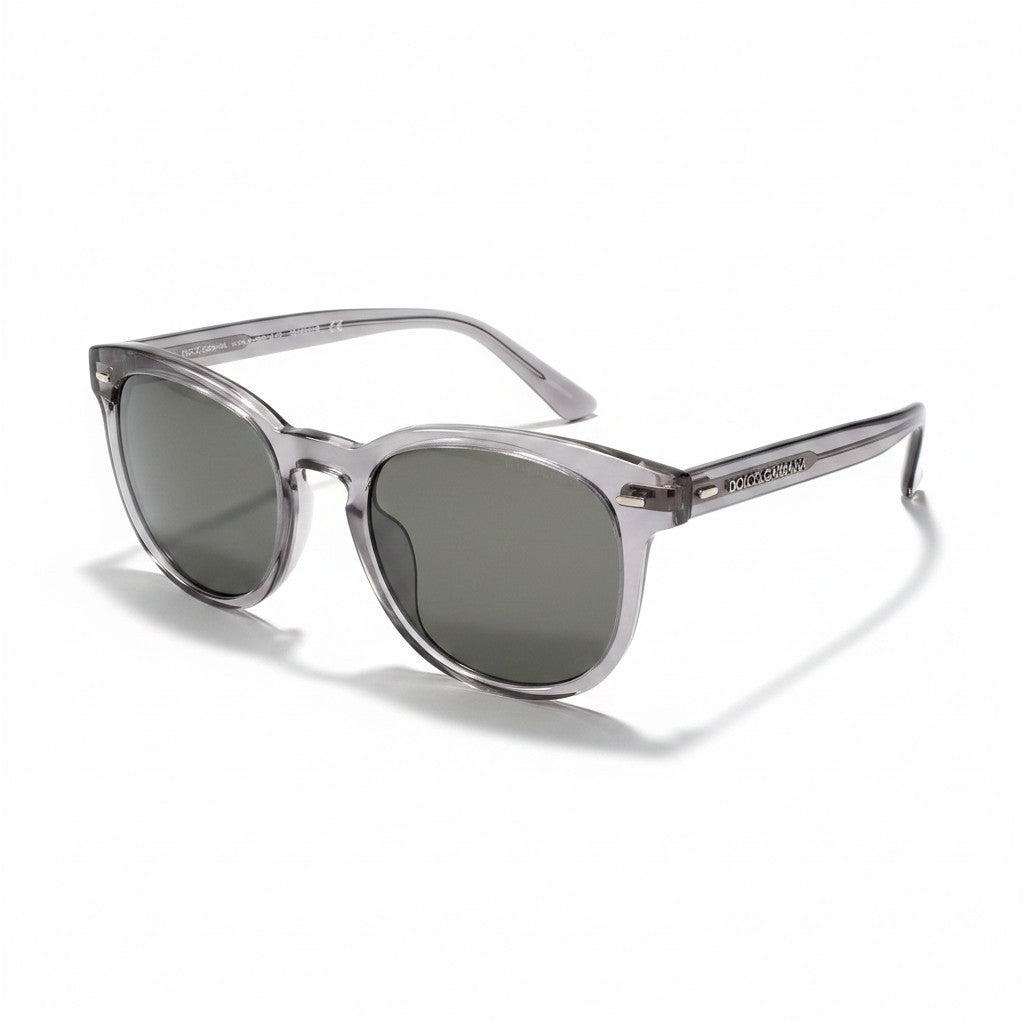 e4 DOLCE&GABBANA ドルチェアンドガッバーナ サングラス アイウェア クリアフレーム ミラーレンズ サイドロゴ DG4254-F 2916/6G 51□20 145 クリアグレー レディース 女性用k02i