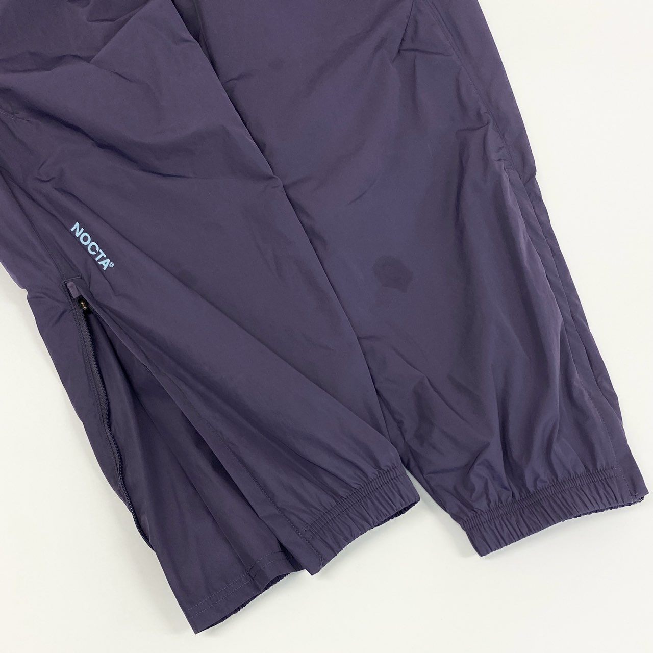 57f6 NIKE x NOCTA ナイキ ノクタ コラボ NRG DY TRACK JACKET PANT セットアップ トラックジャケット パンツ ボトムス DO2807-573 Lサイズ パープル ダークレーズン ナイロン