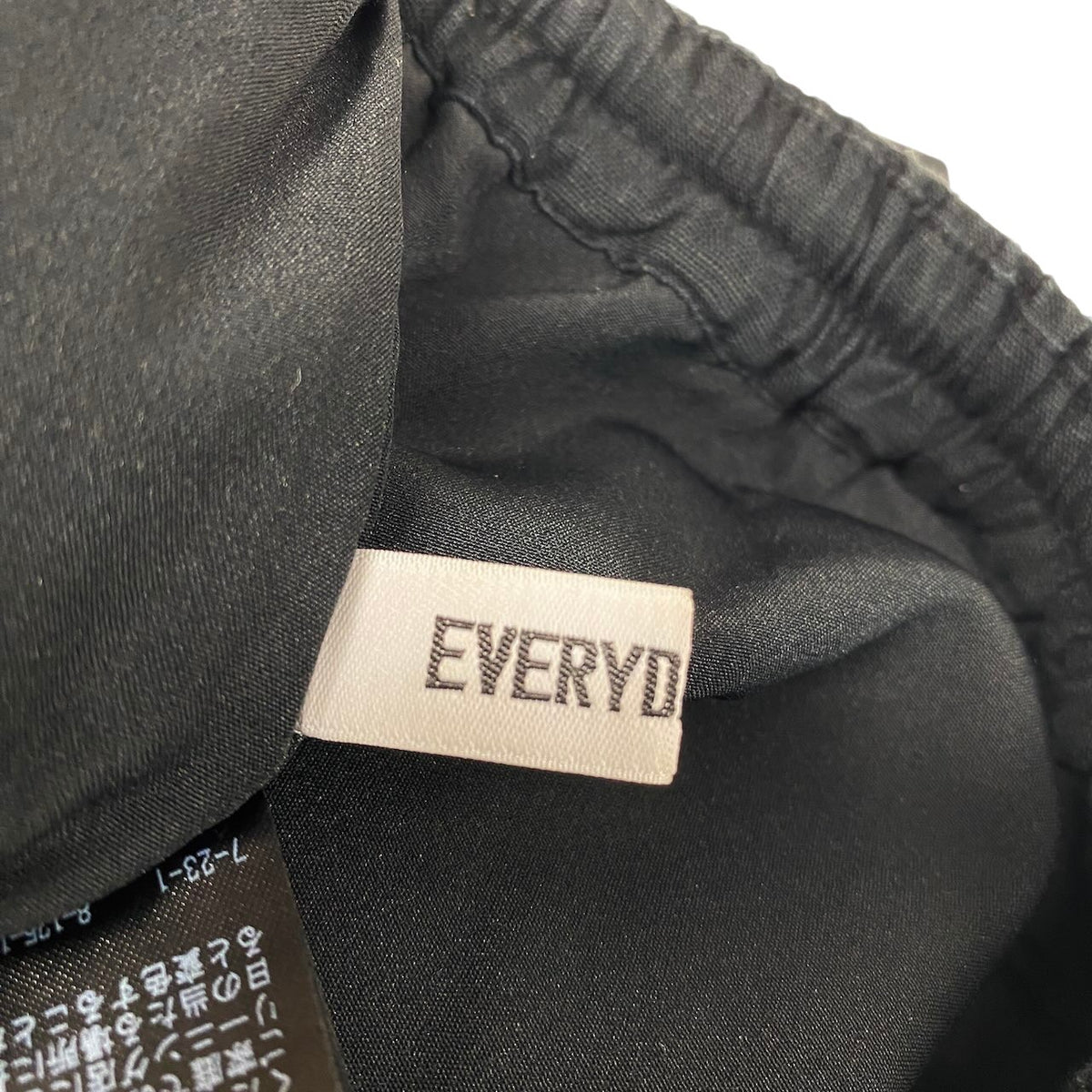 24j14  Deuxieme Classe ドゥーズィエムクラス EVERYDAY I LIKE. 26SS コットンリネンリラックス ウエストゴム ボトム リネンパンツ 26-030-500-8240-1-0 38 ブラック レディース 女性用u02t
