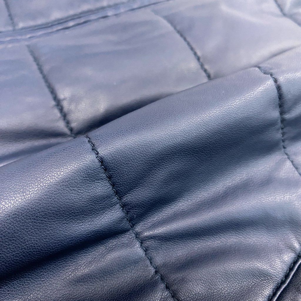 69L17 GIANFRANCO FERRE ジャンフランコフェレ レザーベスト スウェード ダブルジップ ジャケット アウター 48サイズ マルチカラー メンズu02t