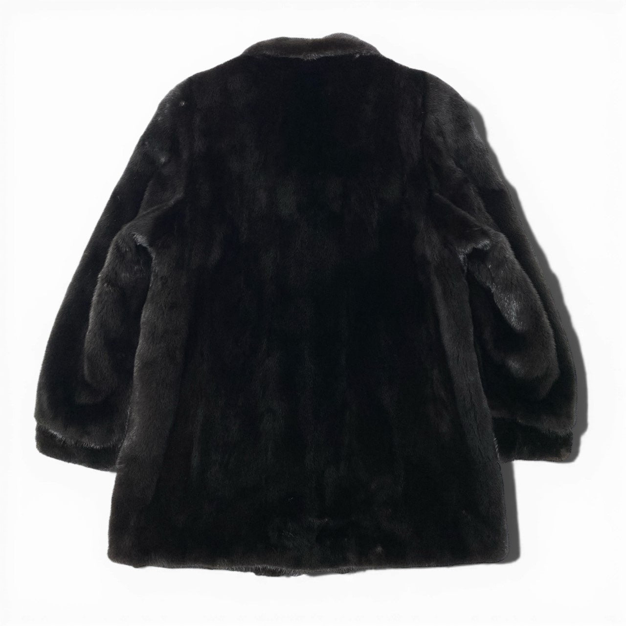 35c10 BLACKGLAMA ブラックグラマ ダークミンク ロングコート サイズ13 ダークブラウン 最高級毛皮 Dark Mink Fur Coatt18r