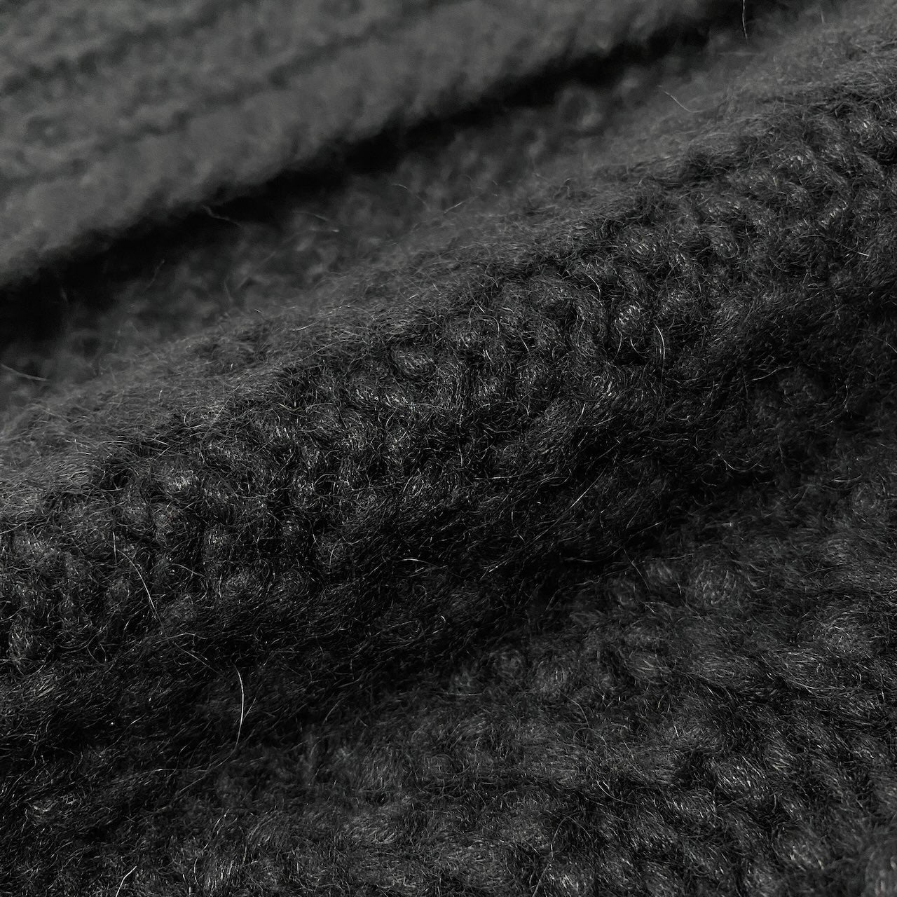 84c27《美品》 Simone Rocha シモーネロシャ スカルプテッド バックオープン ニットベスト サイズS ブラック アルパカメイン タグ付t18r