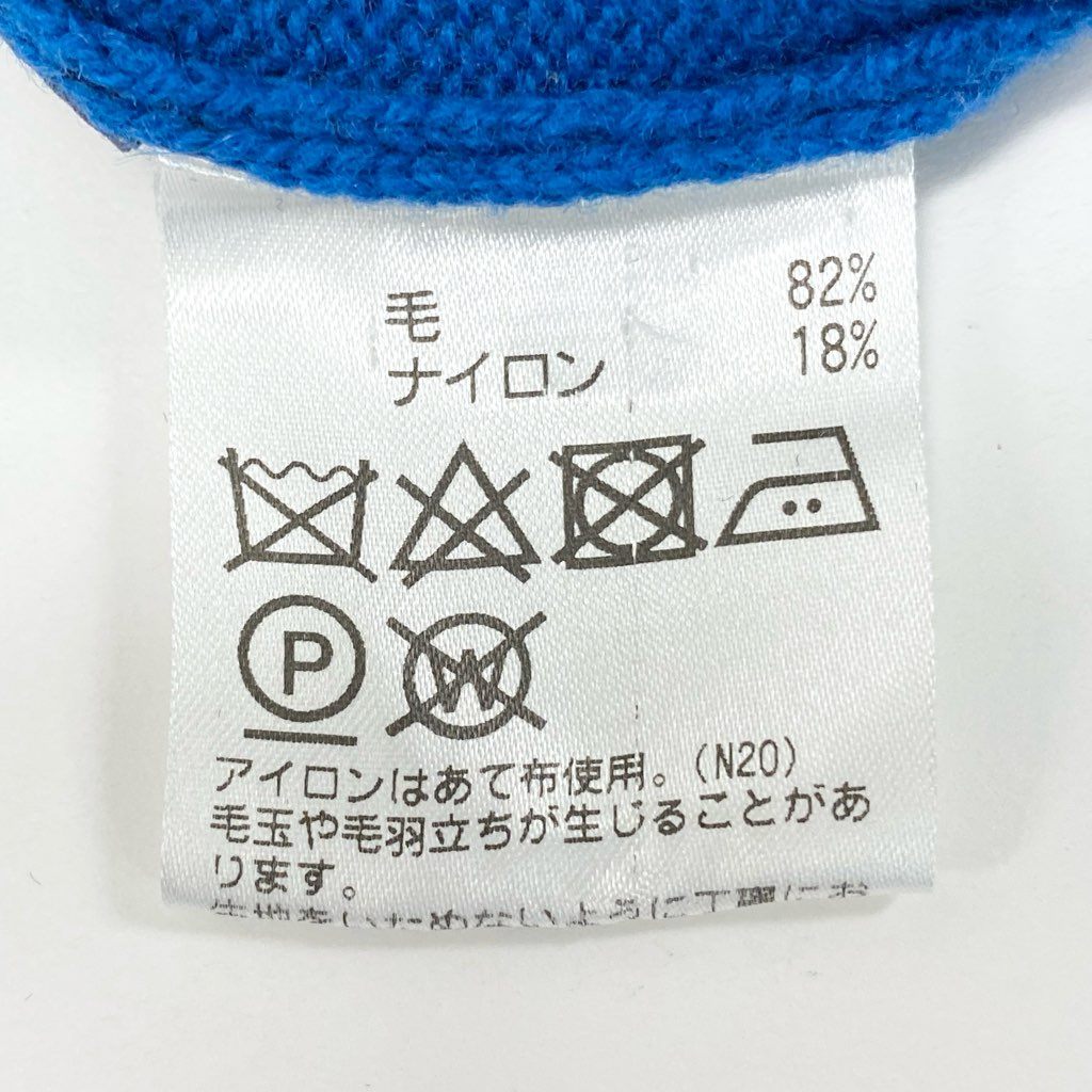 63a12 TOKUKO 1er VOL トクコプルミエヴォル チュニックワンピース ロングスリーブニット ハイネック レディース 女性用 サイズ9 マルチカラーu02t