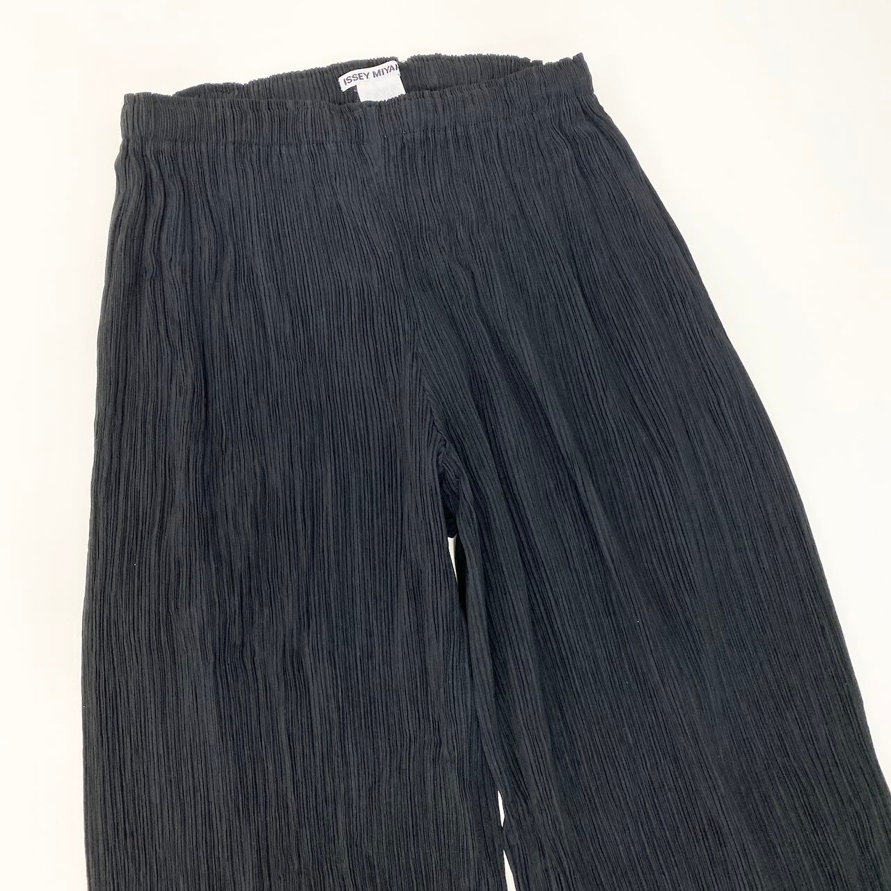 Af6 PLEATS PLEASE プリーツプリーズ プリーツ ロングパンツ PP55-JF108 サイズ2 ブラック ポリエステル100％ レディース 女性用u02t