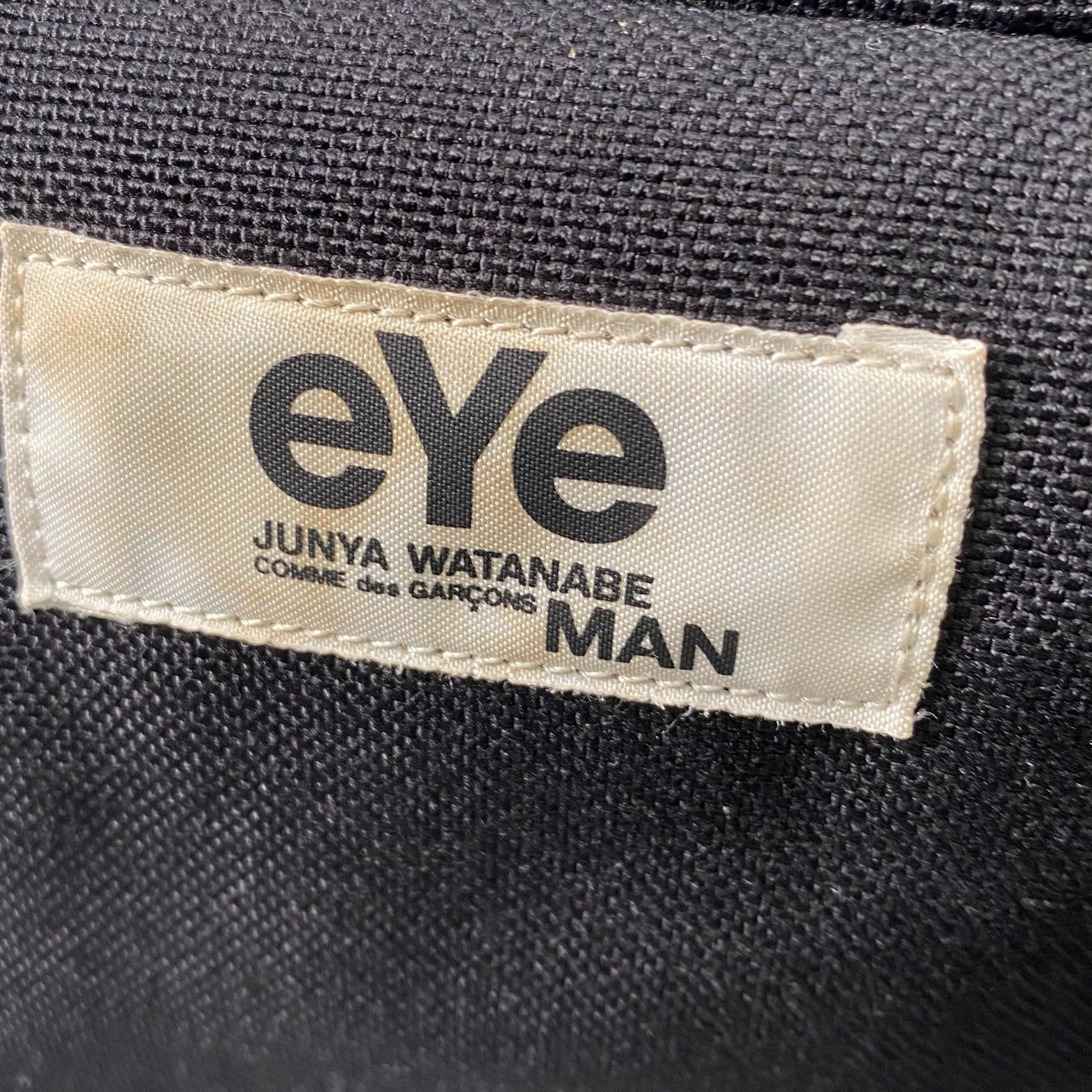 Ai18 eye JUNYA WATANABE MAN COMME des GARCONS コムデギャルソン PORTER ポーター ショルダーバッグ ボディバッグ ブラック メンズu02t