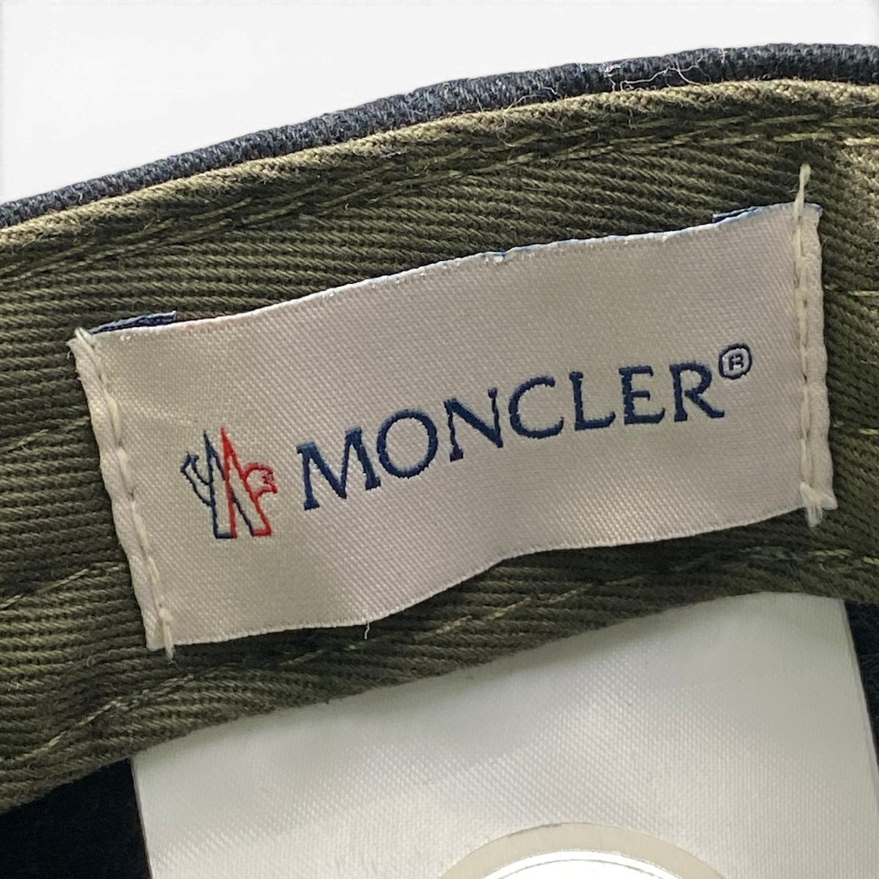 g7 MONCLER モンクレール ロゴ ベースボールキャップ Logo Baseball Cap UNI ブラック 帽子