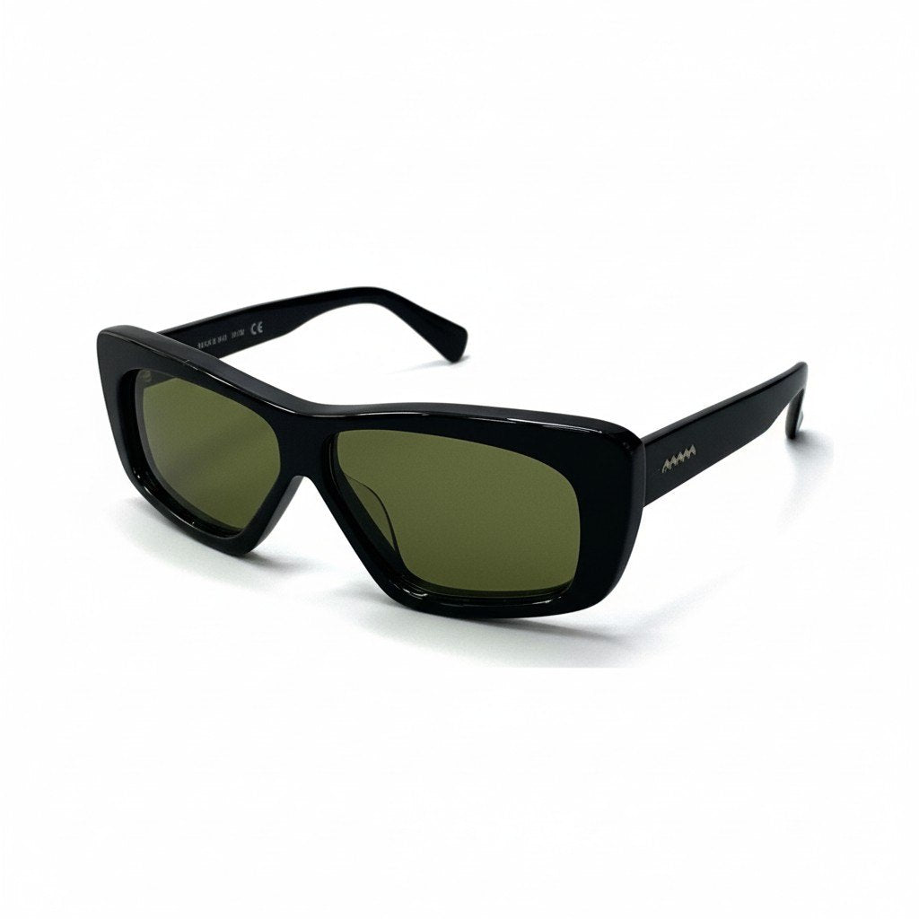 c20 BRAIN DEAD ブレインデッド Kopelman Sunglasses サングラス 58□11-150 ブラック イエロー メガネ アイウェア ケース クロス付きt18r