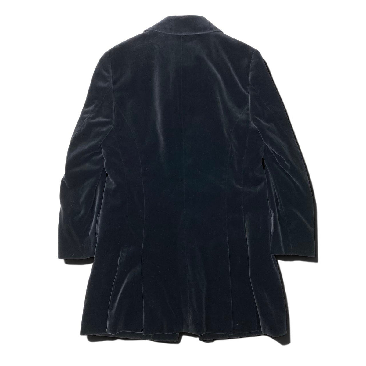 26j20 【美品】 Paul Smith LONDON ポールスミス ベロア ジャケットコート アウター サイズL ブラック メンズ 紳士服u02t