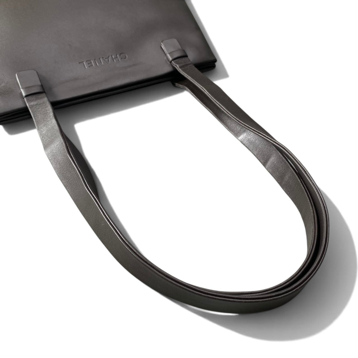h13《美品》 CHANEL シャネル オールレザー ショルダーバッグ All Leather Shoulder Bag ブラック 鞄 カバンt18r