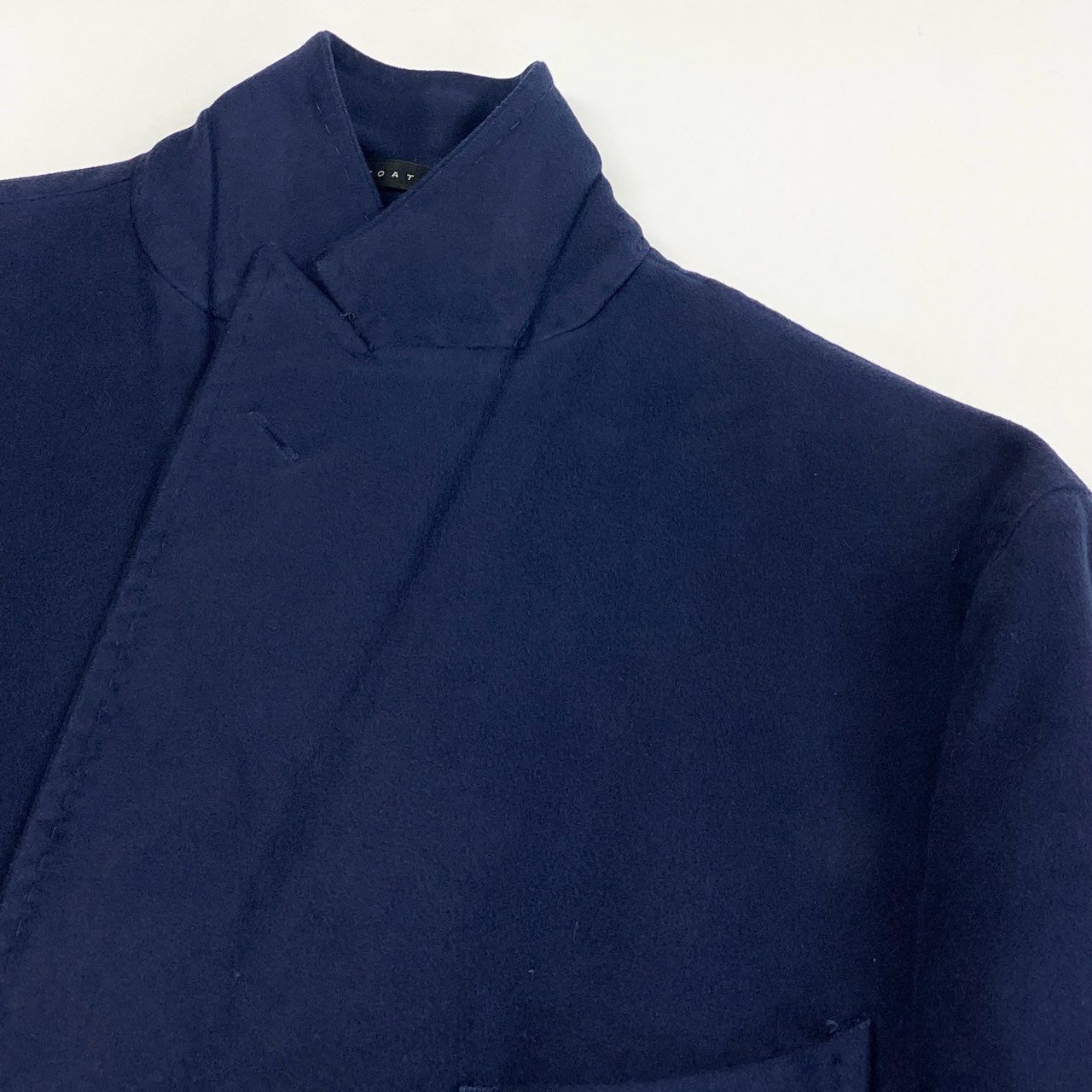 83L19 BOGLIOLI ボリオリ スエードジャケット ダブルジャケット 46 ネイビー メンズ 男性用u02t