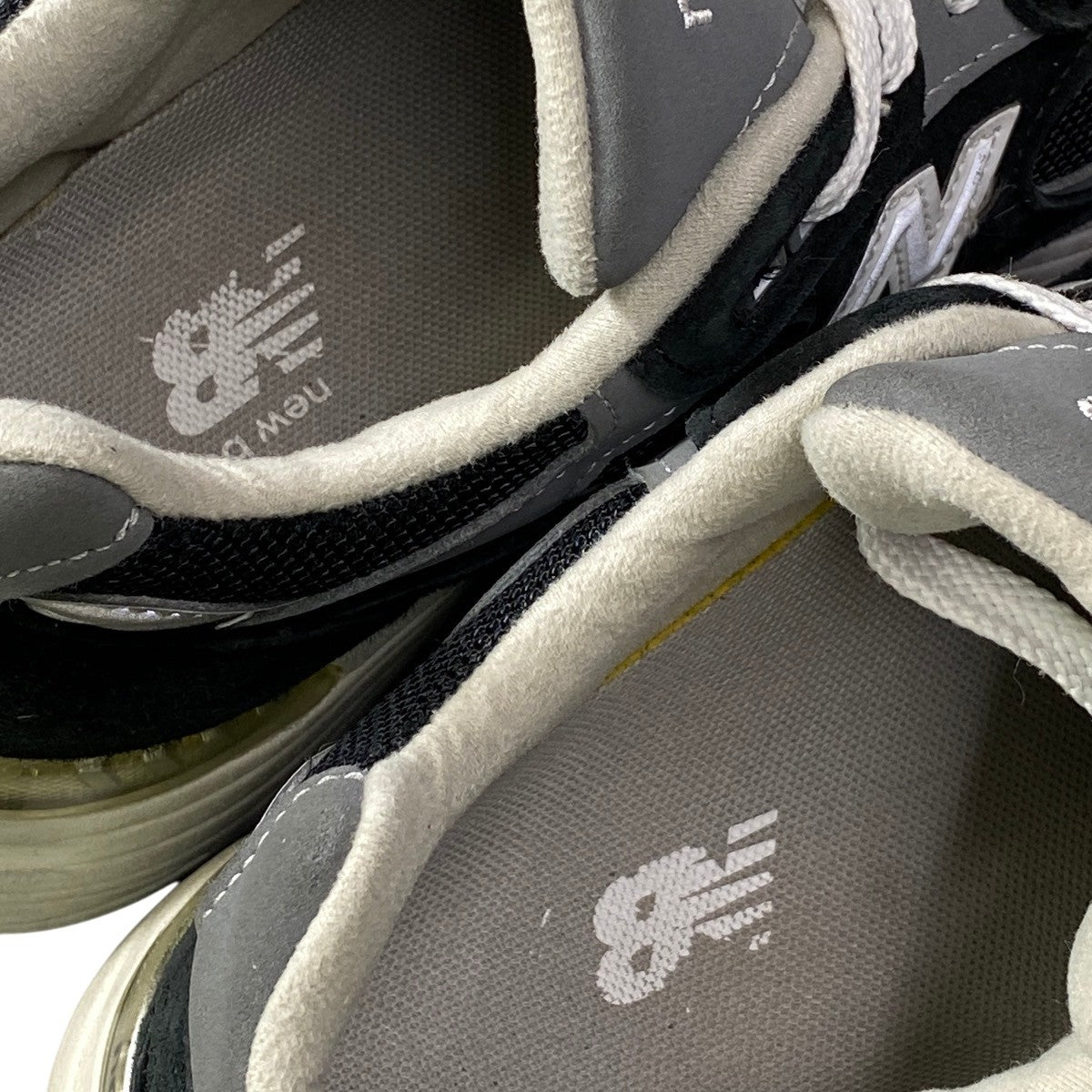 1g1 new balance ニューバランス Made in USA 992 Core ローカットスニーカー シューズ スエード M922EB 25cm ブラック グレー ホワイト メンズ 紳士靴o07t