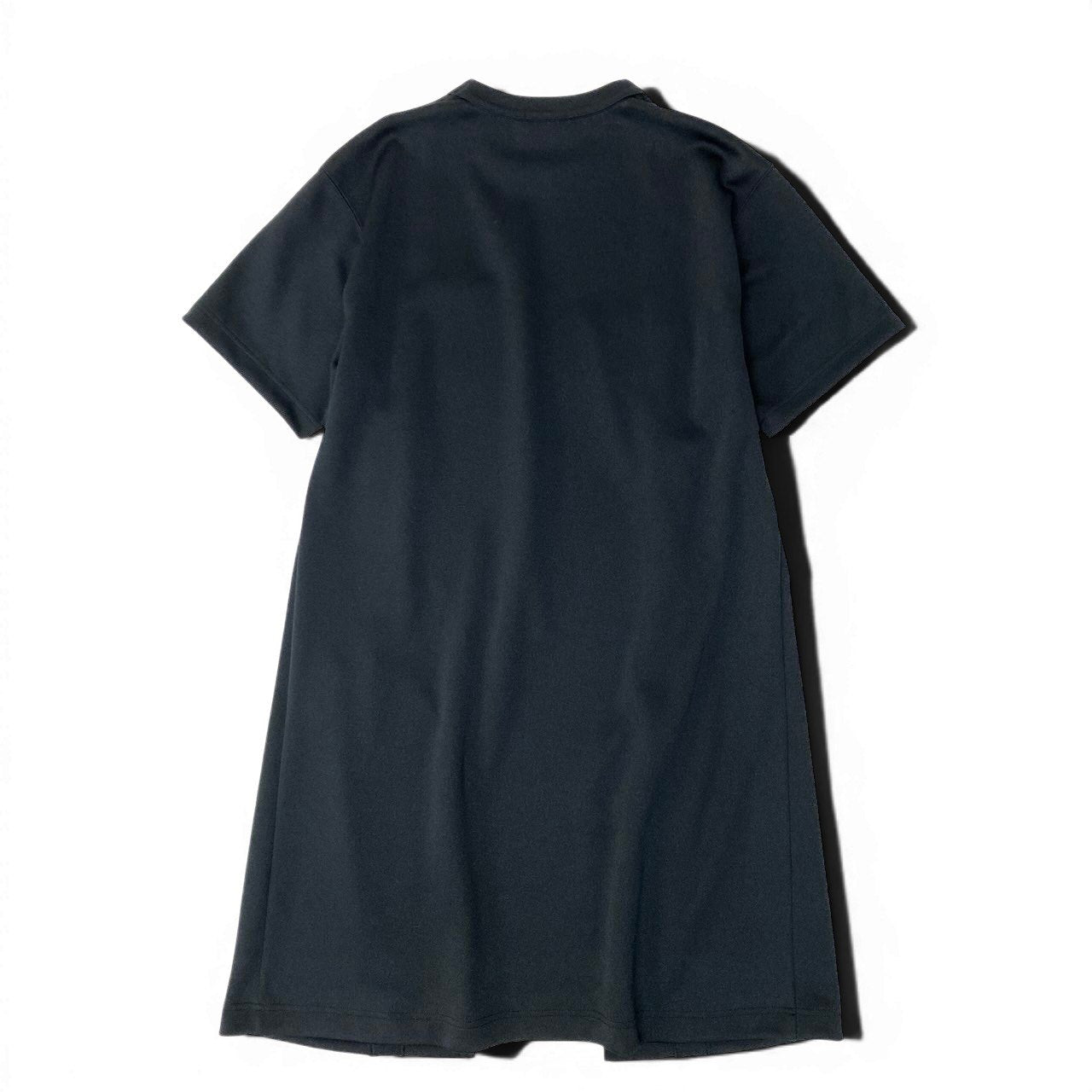 Af6 【美品】 COMME des GARCONS HOMME PLUS コムデギャルソンオムプリュス サスペンダー付 半袖カットソー ロングTシャツ PC-T013 AD2018 サイズS ブラック ポリエステル100％ メンズ 紳士服k02i