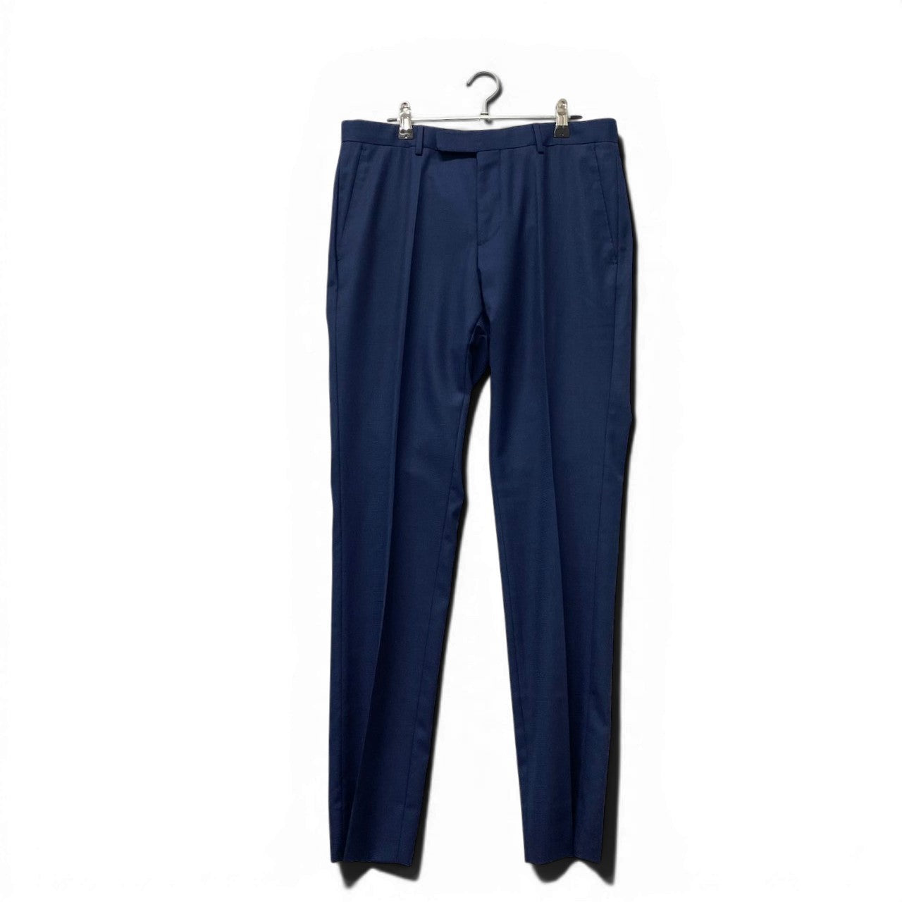 73e15 HUGO BOSS ヒューゴボス スーツセットアップ テーラードジャケット スラックス FULL CANVAS 46サイズ ネイビー メンズ 男性用u02t
