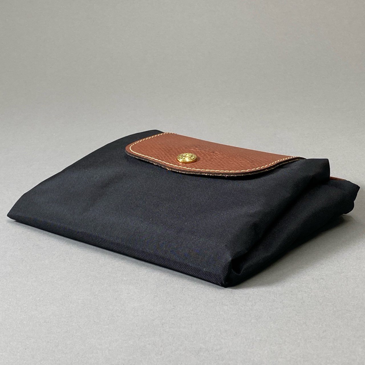 Aj3 《美品》 LONGCHAMP ロンシャン プリアージュ トートバッグ ブラック A4収納可 ワンショルダー 肩掛け 鞄 カバンt18r