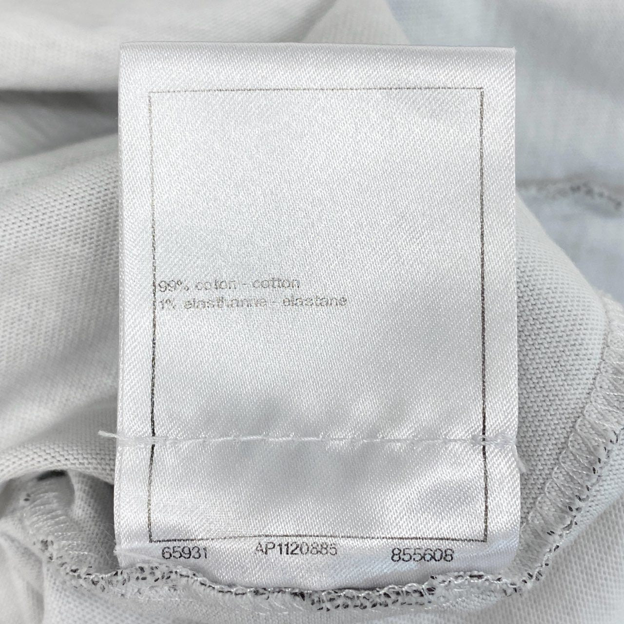 8i22 CHANEL シャネル 23ss ココマーク ラインストーン グラフィック ロングスリーブカットソー トップス P74802 XS ホワイト ブラック レディースk02i