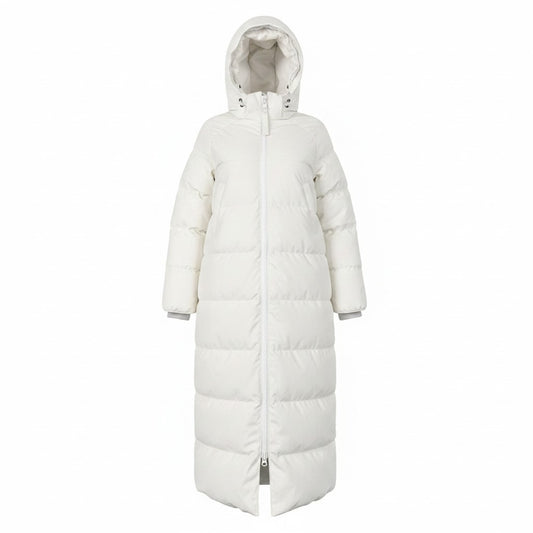 13f3 《美品》定価25万 CANADA GOOSE カナダグース Mystique Parka ミスティークパーカ ロングダウンコート 3035W1 サイズXS ホワイトt18r