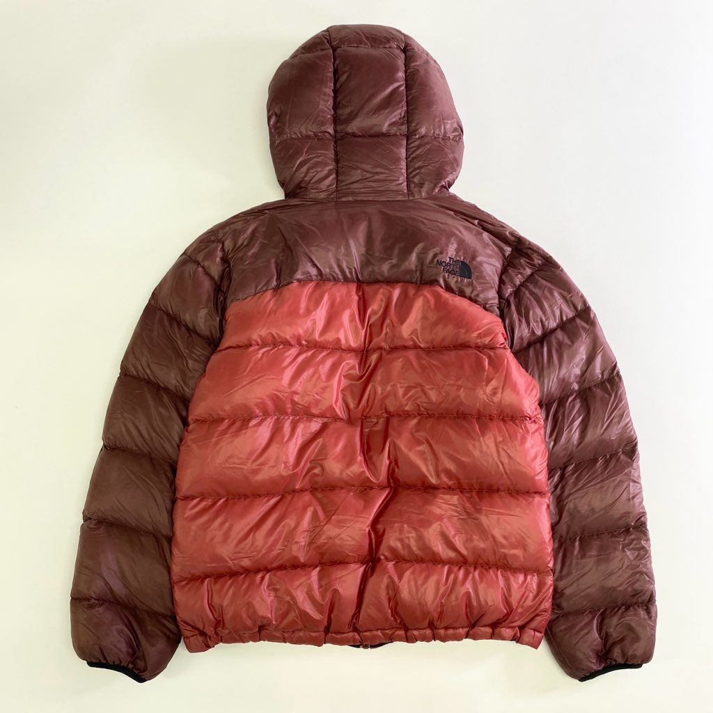 25k7 THE NORTH FACE ザ ノースフェイス ACONCAGUA HOODIE アコンカグア フーディ ダウンジャケット ND18702 S レッド アウトドア