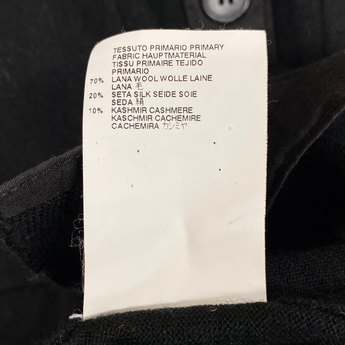26a26 MM6 Maison Margiela エムエムシックス 長袖ニット ロングカーディガン 羽織  S32HA0245 XSサイズ ブラック ウール シルク カシミヤ レディースo07t