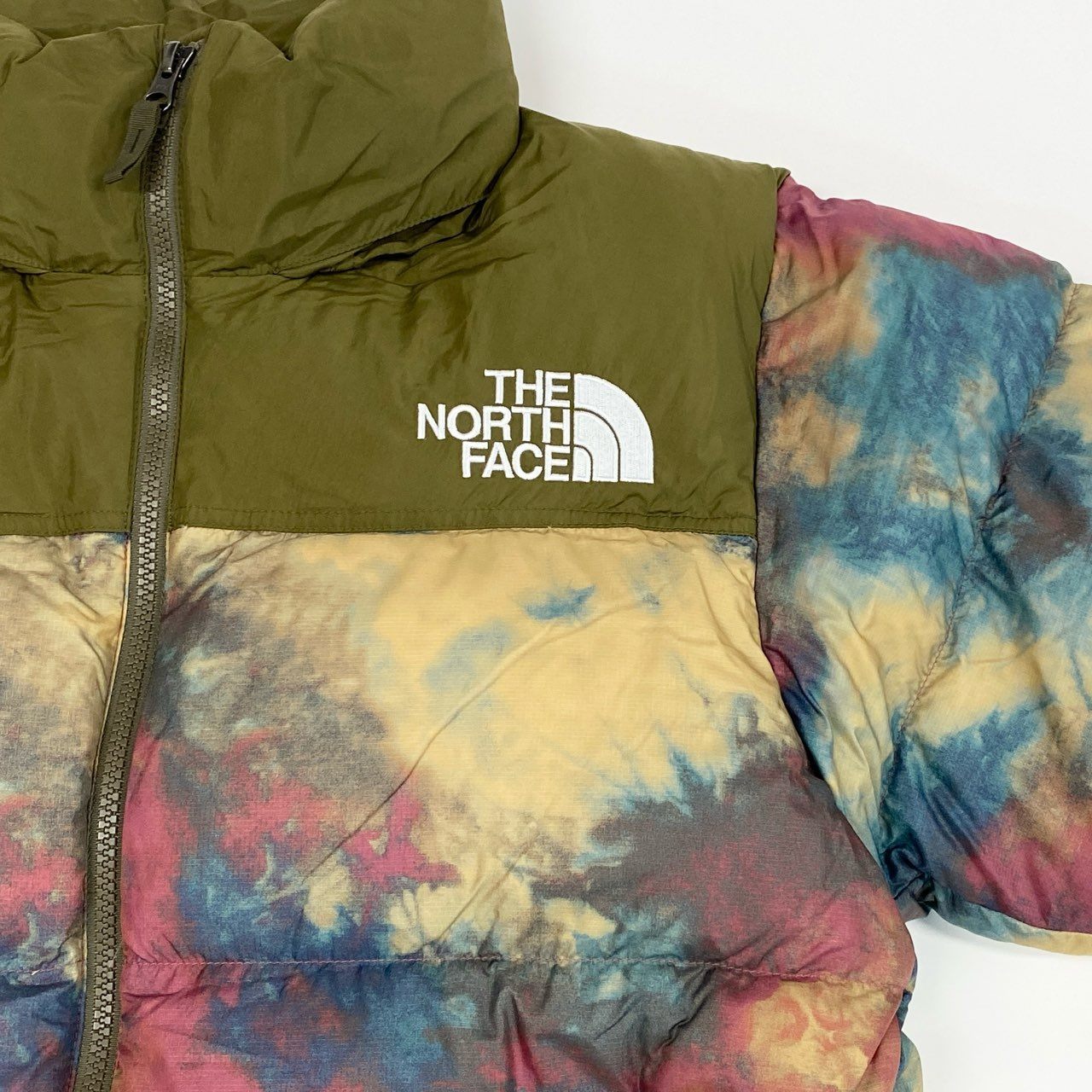 11j6 THE NORTH FACE ザ ノースフェイス Novelty Nuptse Jacket ノベルティ ヌプシダウンジャケット マルチ ND92235 Sサイズ マルチカラー ナイロン メンズo07t