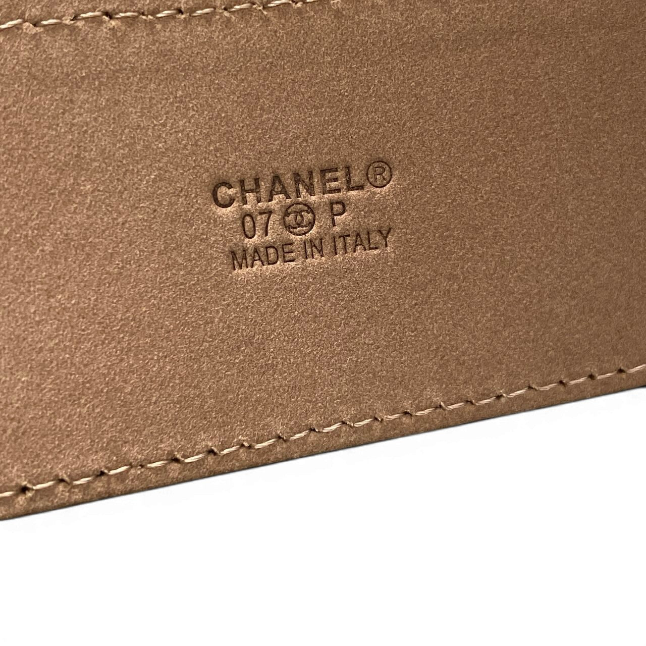 f10 CHANEL シャネル 07P ココマークバックル デニム地 レザーベルト 36/90 グレー系 レディース 女性用ta1