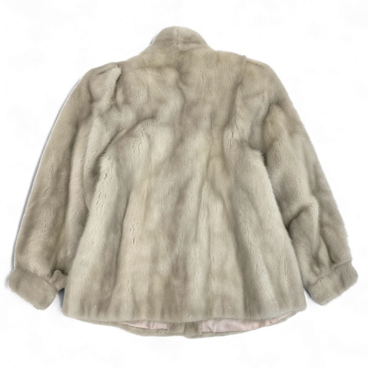 51k19 SAGA MINK サガミンク 銀サガ パールミンク コート F 最高級本毛皮 MINK FUR リアルファー 裏地刺繍t18r