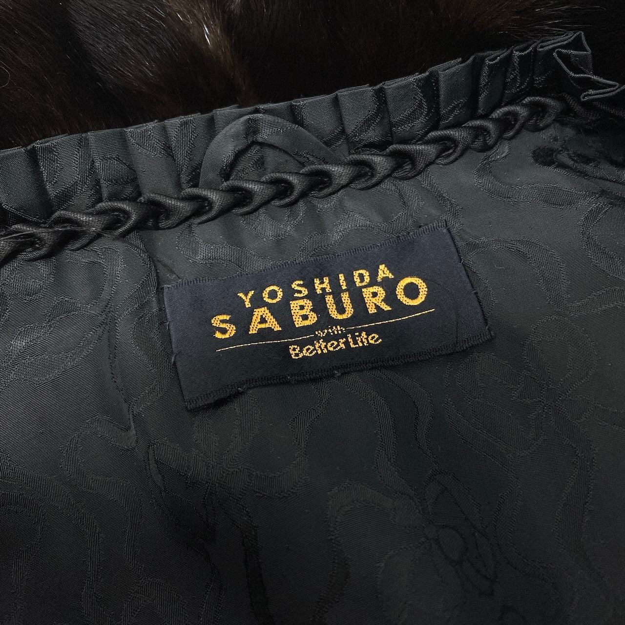 14d13 SAGA MINK サガミンク 金サガ ダークミンク ロングコート サイズF ダークブラウン 最高級本毛皮 Dark Mink Fur Long Coatt18r