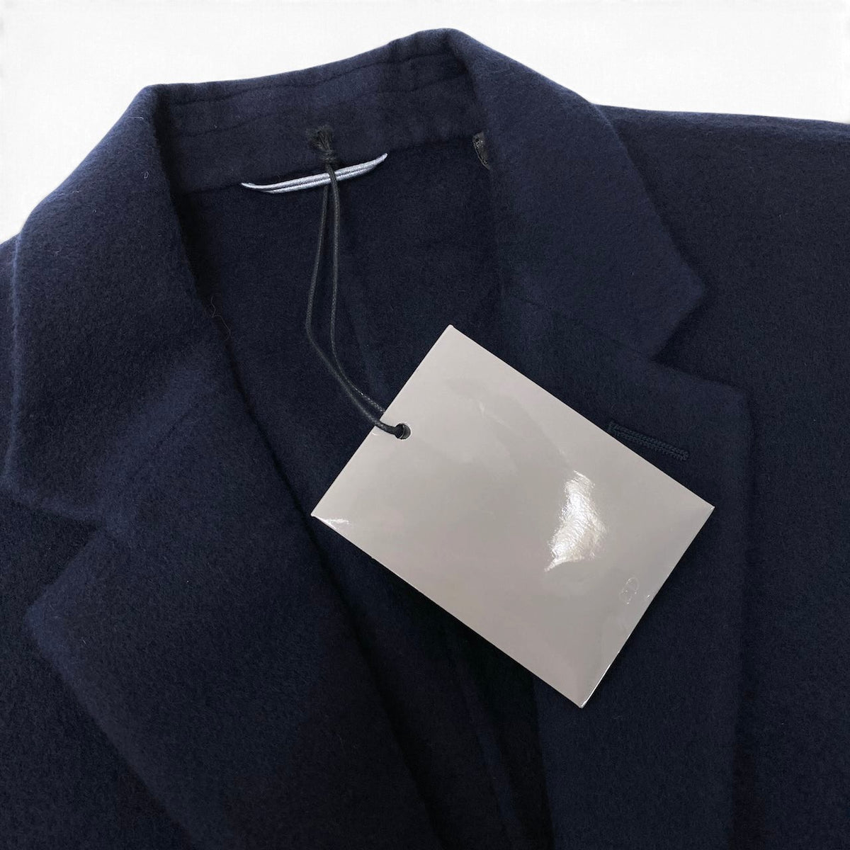 21j15 【極美品】 DIOR HOMME ディオールオム カシミヤジャケット テーラードジャケット シングル 2B サイズ46 ネイビー カシミヤ100％ メンズu02t