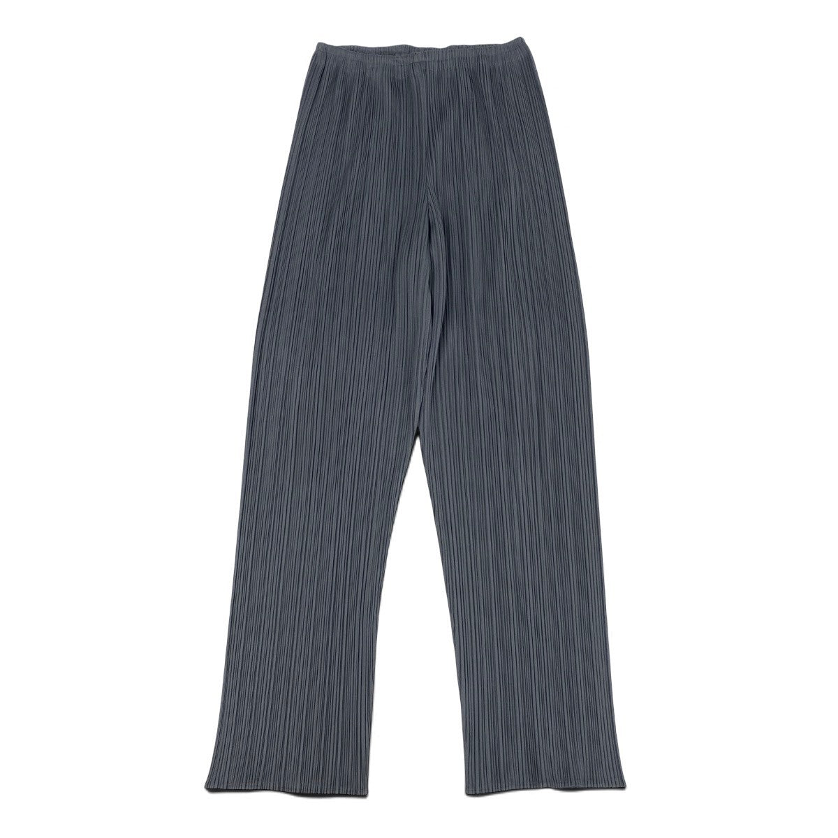 j19 ISSEY MIYAKE プリーツパンツ ボトムス 日本製 PP05-JF609 Mサイズ グレー ポリエステル100％ レディース 女性用u02t