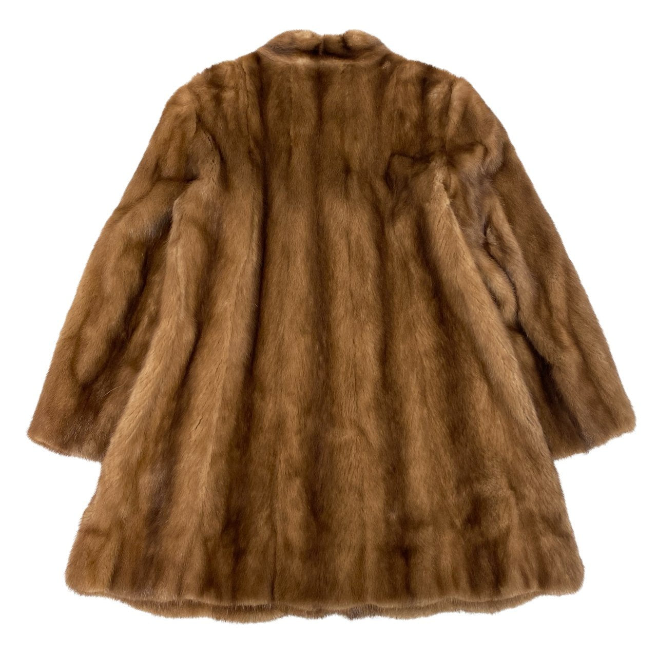 44L10 Moonbat Fur ムーンバットファー デミバフミンク ロングコート サイズF ブラウン 最高級本毛皮 MINK FUR 毛並み◎ 毛質◎t18r