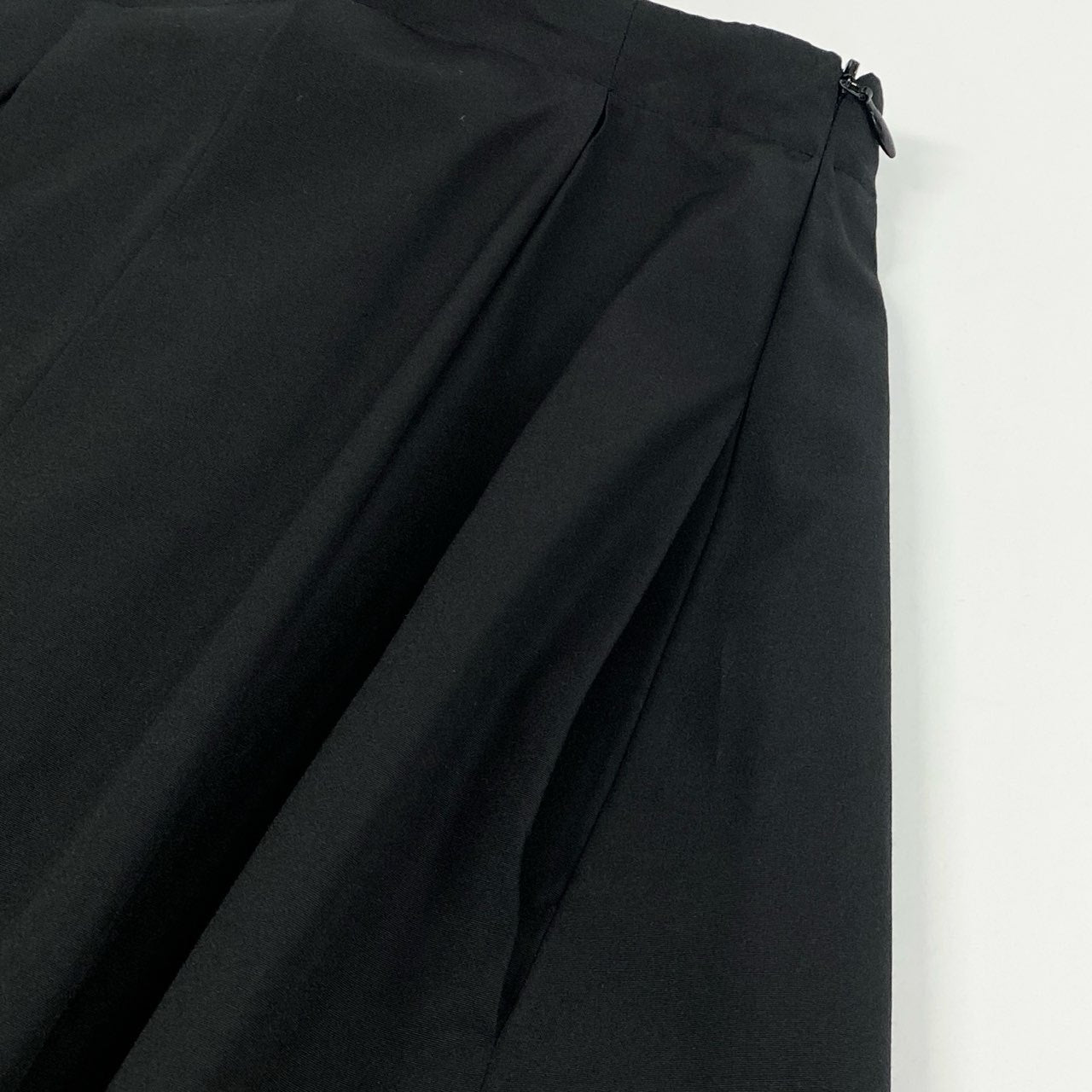 31i8 《美品》 FOXEY NEW YORK フォクシーニューヨーク Violette Skirt ヴァイオレットスカート フレアスカート膝下スカート 42840 38 ブラック レディース 22年k02i
