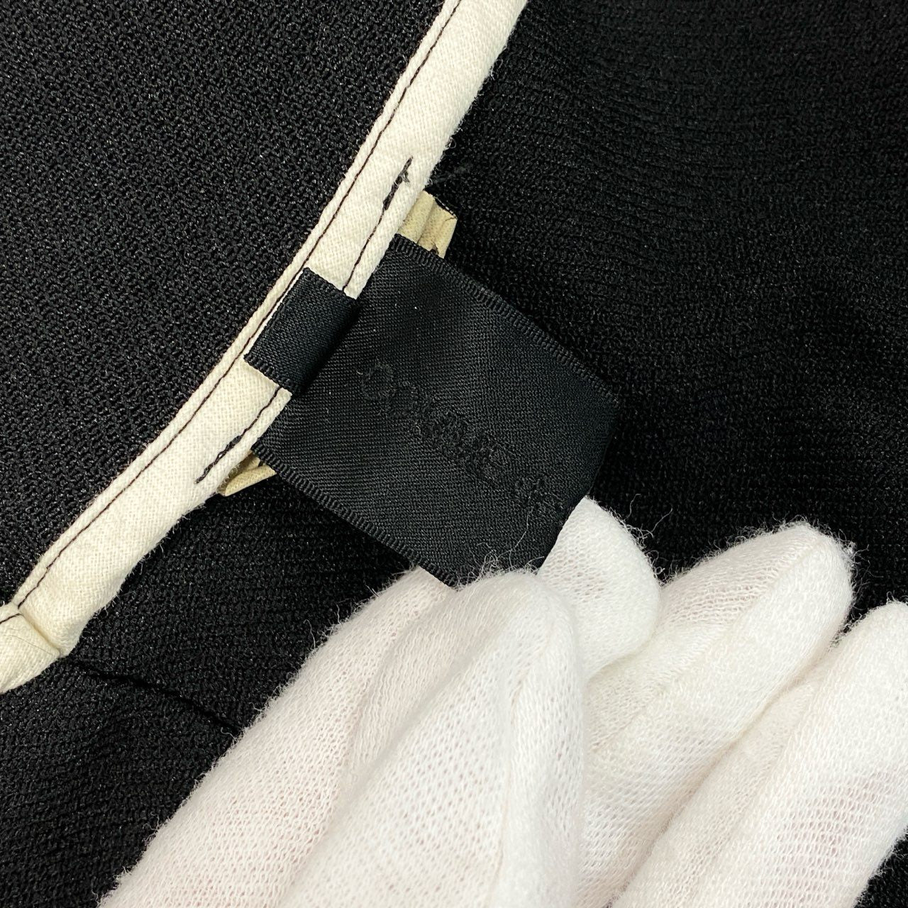 31i8 COMME des GARCONS  コムデギャルソン 日本製 縮絨 丸襟 インサイドアウト ジャケット Mサイズ ブラック レディースo07t