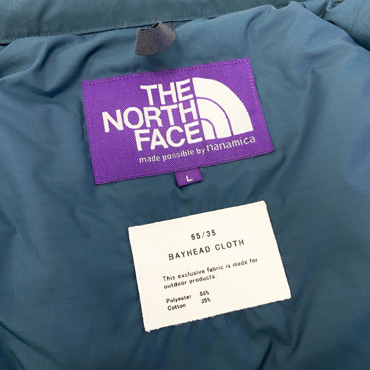 59c5 THE NORTH FACE PURPLE LABEL ザ ノースフェイス パープルレーベル ダウンベスト シエラベスト メンズ アウター ND2362N L ネイビーk02i