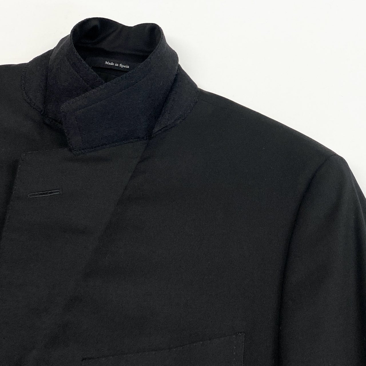 86l20 Ermenegildo Zegna エルメネジルドゼニア スーツセットアップ テーラージャケット スラックス 44サイズ ブラック メンズk02i