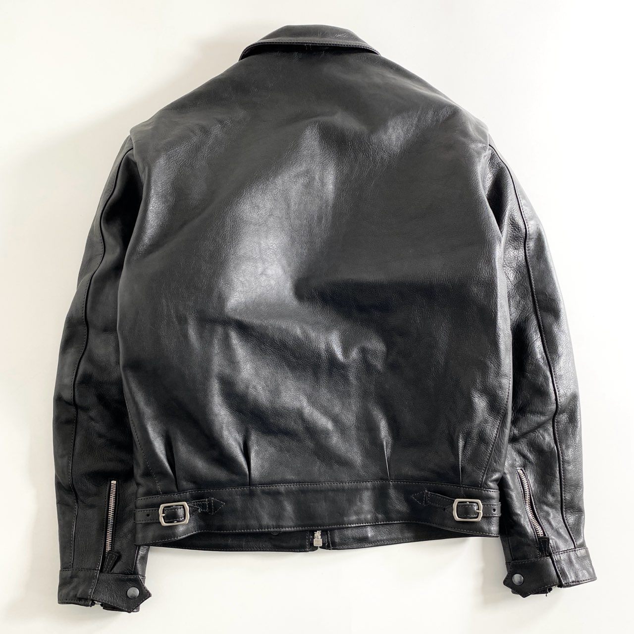 33d12 EASTMAN LEATHER CLOTHING イーストマンレザー OSTMANN オストマン ドイツ空軍 フライトジャケット レザージャケット  38  カウハイドレザー