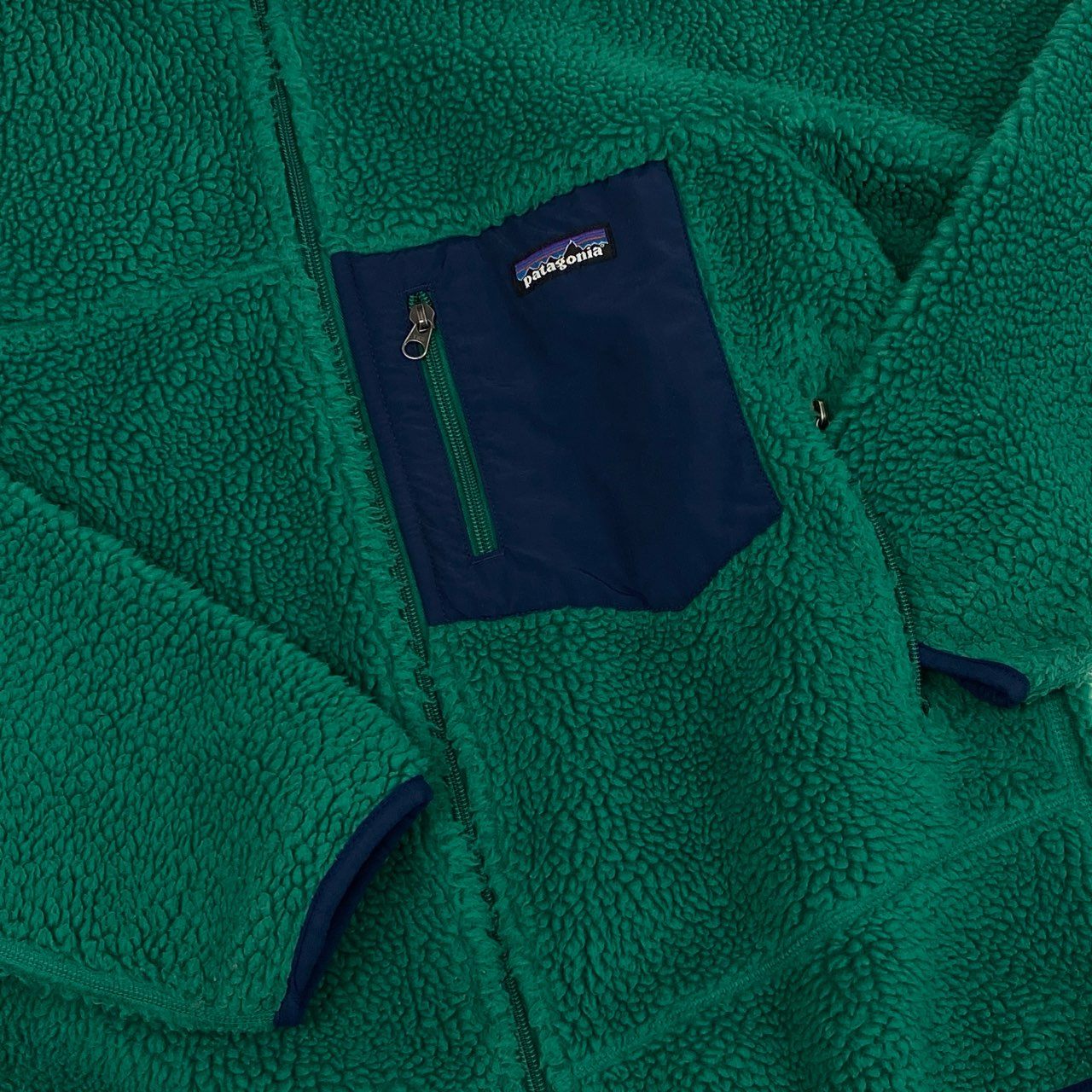 24L15 Patagonia パタゴニア ボア フリースジャケット レトロX アウター ジャケット 885657074815 Sサイズ グリーン メンズo07t