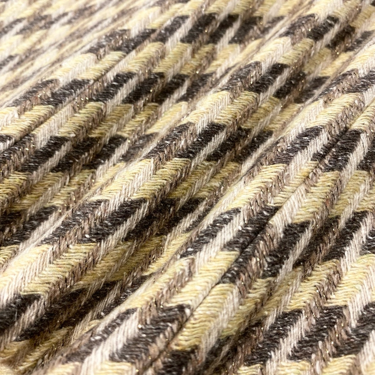 77g23 BURBERRY LONDON BLUE LABEL バーバリーロンドン ブルーレーベル ストライプ柄 ニットジャケット 刻印 金ボタン サイズ38 マルチカラー レディースo07t