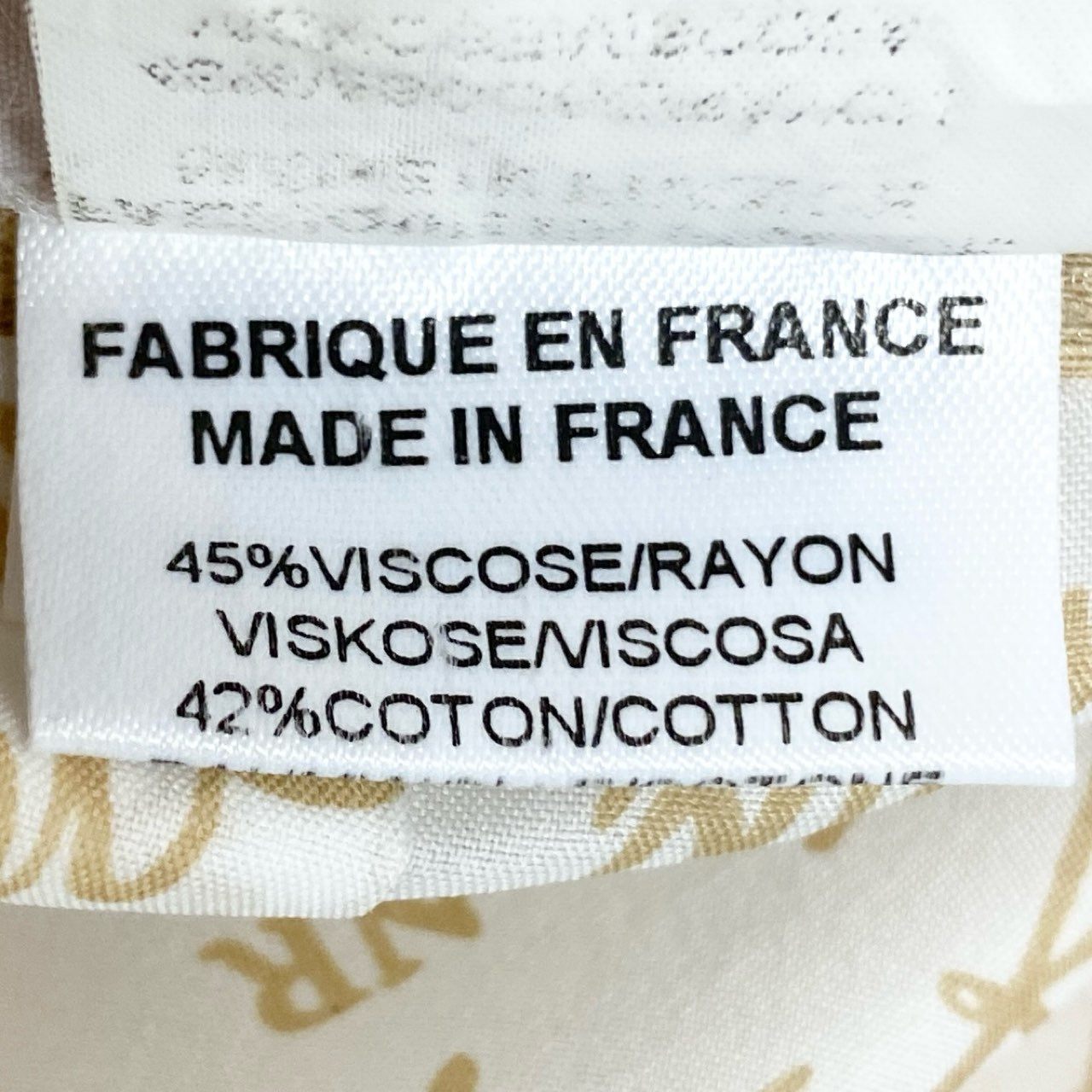 15K18 NINA RICCI Edition ニナリッチ フランス製 テーラードジャケット ロングジャケット 金ボタン 裏地総柄 レディース 女性用 42 ベージュu02t