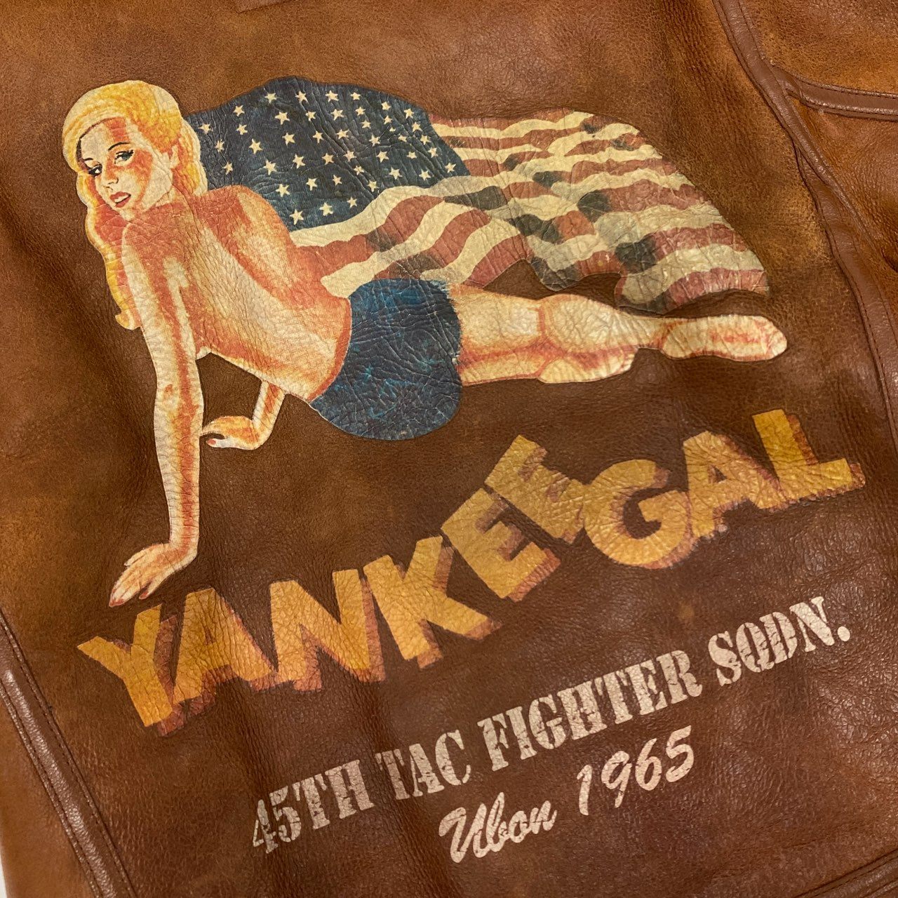 35j22 AVIREX アヴィレックス B-3 ヤンキーギャル ボア フライトジャケット 6151094 38 ブラウン YANKEE GAL ムートン アメカジt18r