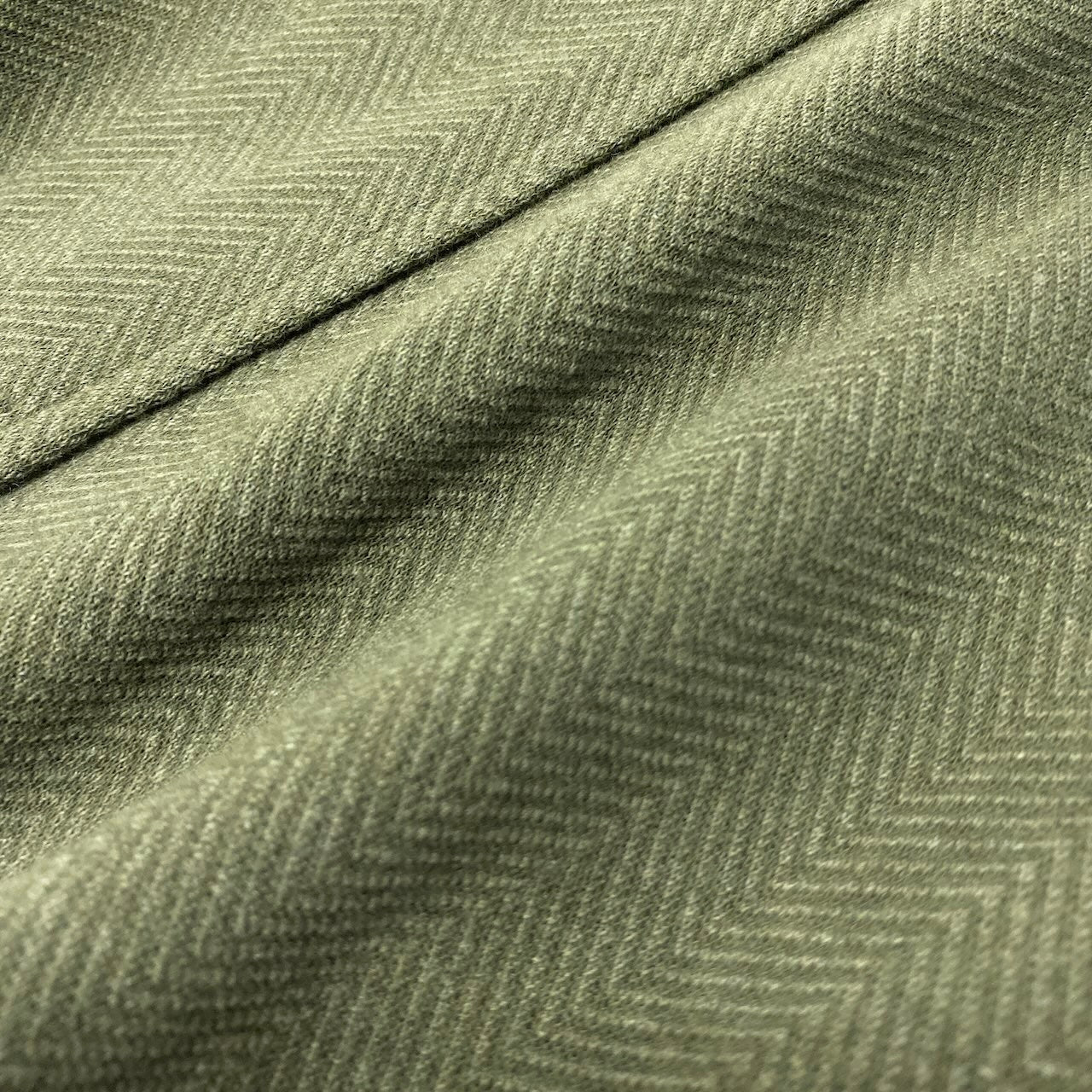50e8【美品】 LAUREN RALPH LAUREN ローレン ラルフローレン ブリオンストレッチ コットンジャガード ブレザー テーラードジャケット ロゴパッチ 刻印ボタン サイズ２ カーキ レディース 女性用u02t