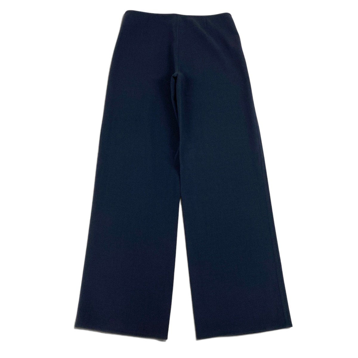 Ei8 【美品】 Hermès エルメス ゴルチエ期 ヴィンテージ ワイドパンツ サイズ36 ネイビー レディースk02i