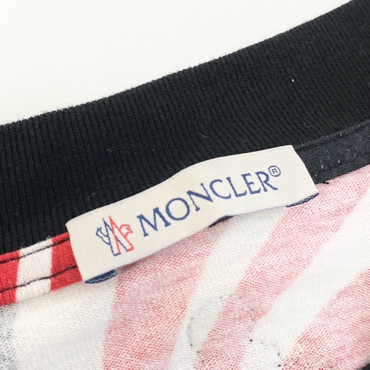 Ma19 MONCLER モンクレール × JW Anderson ALL OVER PRINT SS T-SHIRT サイズS カットソー Tシャツ ブラック レッドt18r