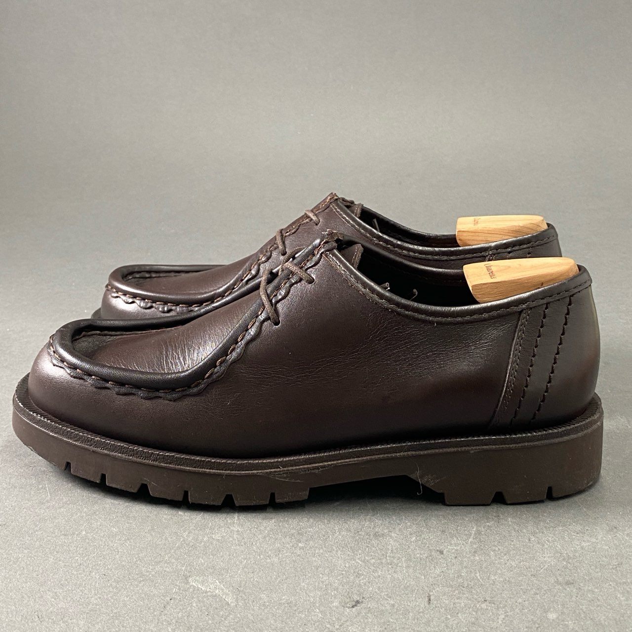 2f12 《美品》 KLEMAN クレマン PADROR パドラー チロリアンシューズ 39 ブラウン レザー leather フランス製